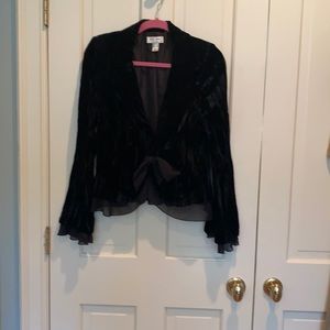 Black Velvet Blazer